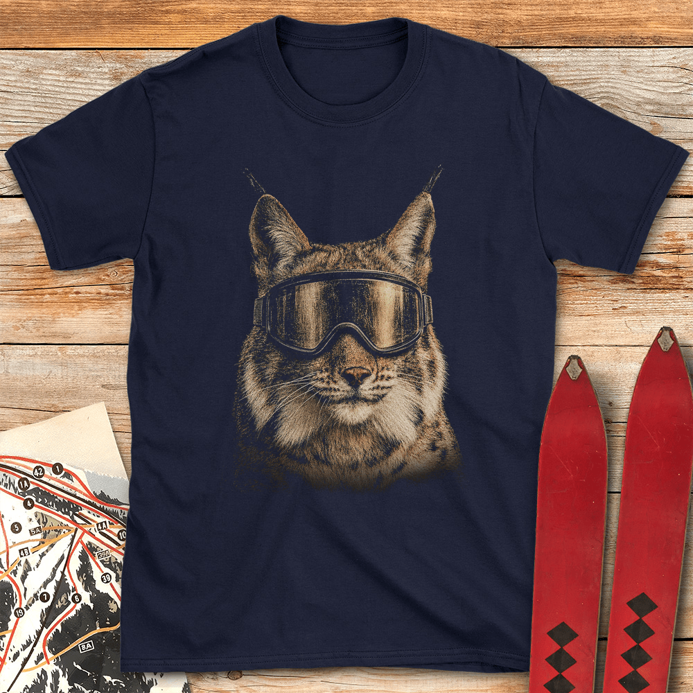 The Lynx T Shirt Gift For Skier