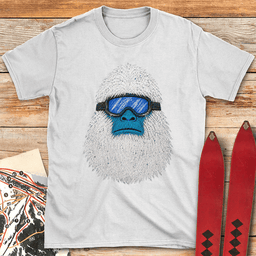 Ungroomed Yeti T Shirt Gift For Skier