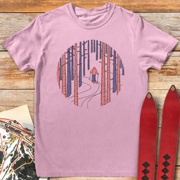 Tour In The Trees T Shirt Gift For Skier