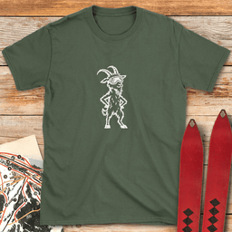 The Goat T Shirt Gift For Skier