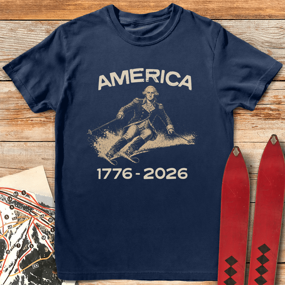 Washington Skis 250 T Shirt Gift For Skier