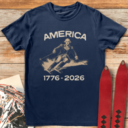 Washington Skis 250 T Shirt Gift For Skier