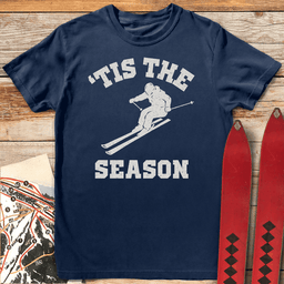 Tis The Season T Shirt Gift For Skier