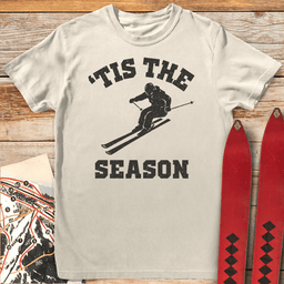Tis The Season T Shirt Gift For Skier