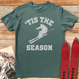 Tis The Season T Shirt Gift For Skier