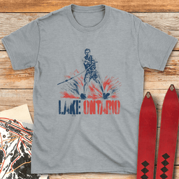 Vintage Ontario Water Ski T Shirt Gift For Skier