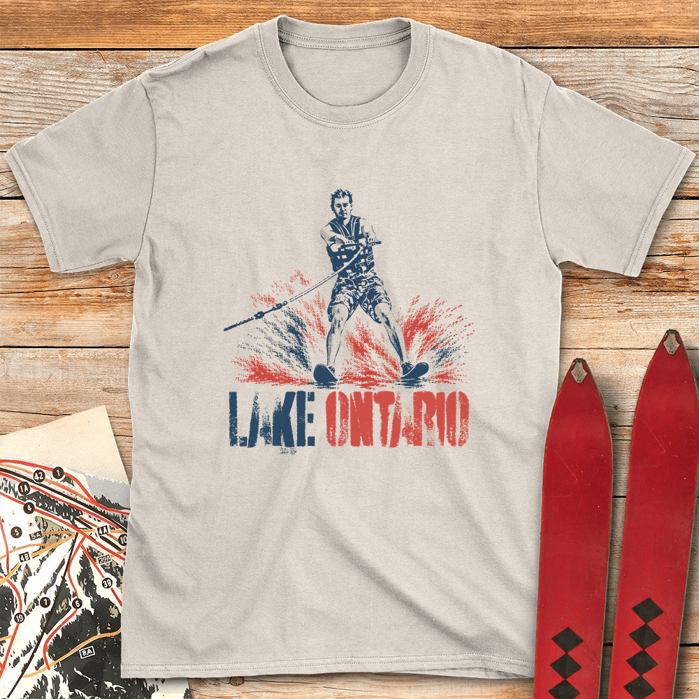 Vintage Ontario Water Ski T Shirt Gift For Skier