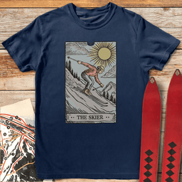 The Skier T Shirt Gift For Skier