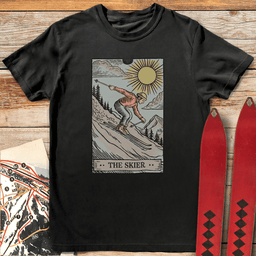 The Skier T Shirt Gift For Skier