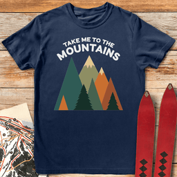 Take Me Away T Shirt Gift For Skier
