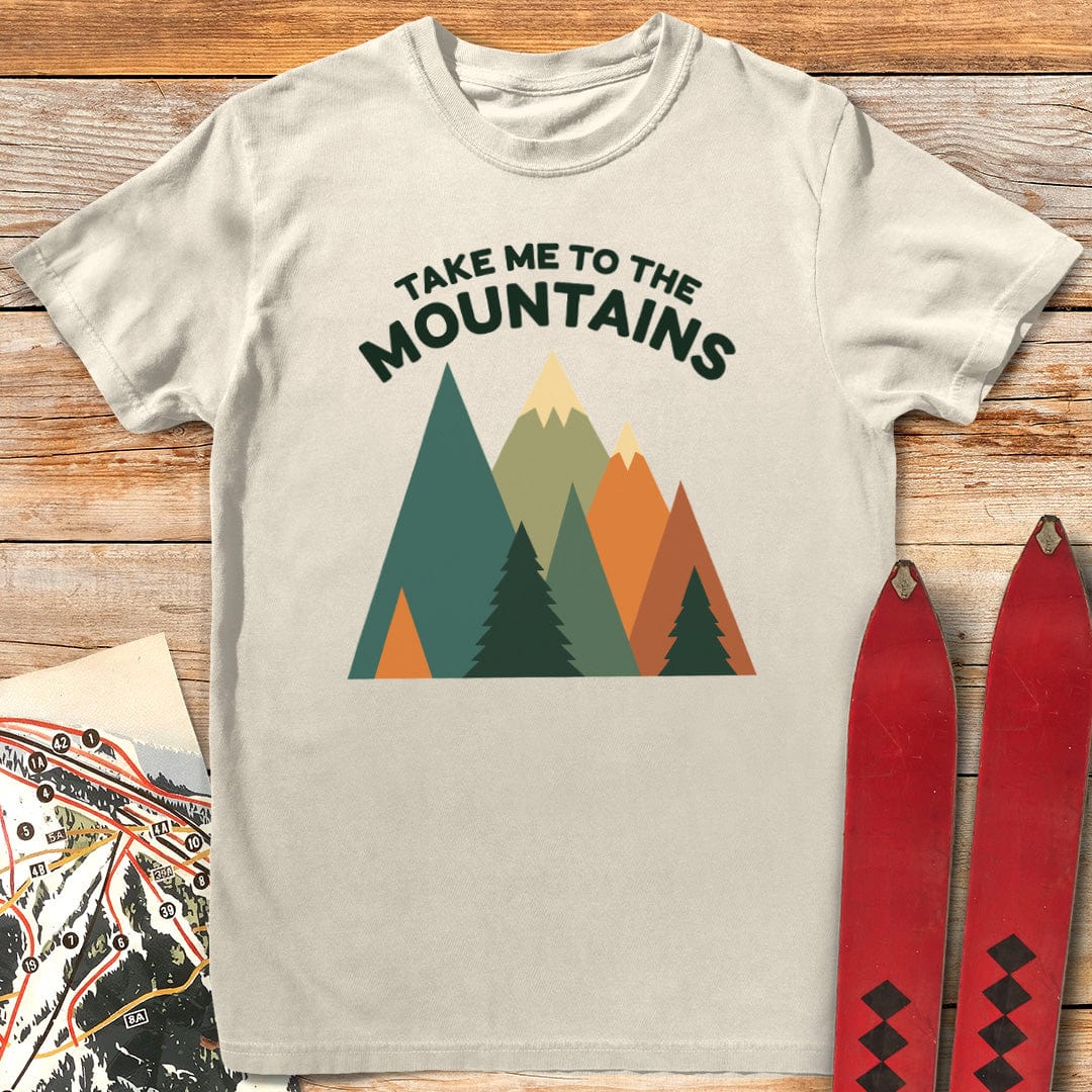 Take Me Away T Shirt Gift For Skier