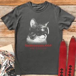 Street Meowtains T Shirt Gift For Skier