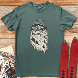 Yeti Dreams T Shirt Gift For Skier