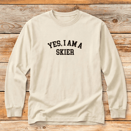 Yes Im A Skier T Shirt Gift For Skier