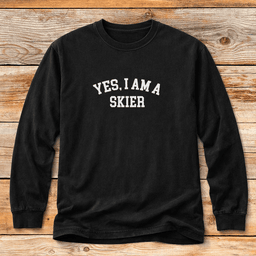 Yes Im A Skier T Shirt Gift For Skier