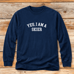Yes Im A Skier T Shirt Gift For Skier