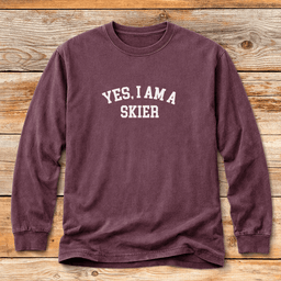 Yes Im A Skier T Shirt Gift For Skier