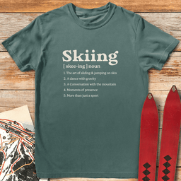 What Is Skiing T Shirt Gift For Skier