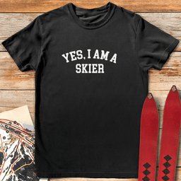 Yes Im A Skier T Shirt Gift For Skier