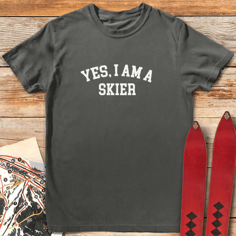 Yes Im A Skier T Shirt Gift For Skier