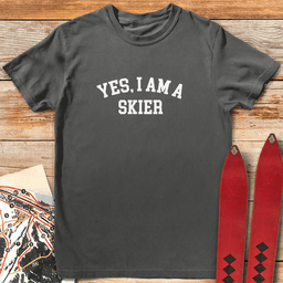 Yes Im A Skier T Shirt Gift For Skier