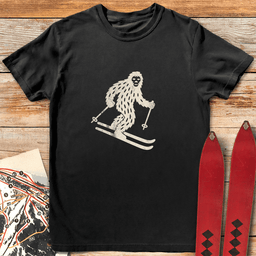 Yeti Another Day T Shirt Gift For Skier