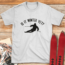 Winter Yet Skier T Shirt Gift For Skier