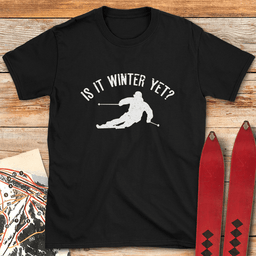 Winter Yet Skier T Shirt Gift For Skier