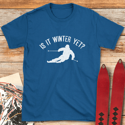 Winter Yet Skier T Shirt Gift For Skier