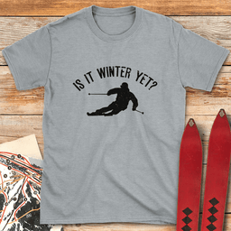 Winter Yet Skier T Shirt Gift For Skier