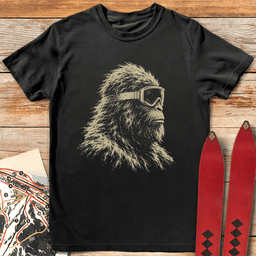 Yeti Shredder T Shirt Gift For Skier