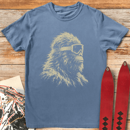 Yeti Shredder T Shirt Gift For Skier