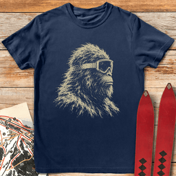 Yeti Shredder T Shirt Gift For Skier