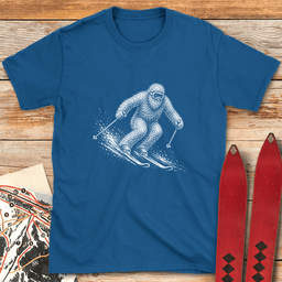Yeti Shredder T Shirt Gift For Skier