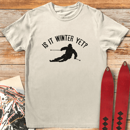 Winter Yet Skier T Shirt Gift For Skier
