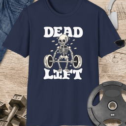 Deadlift Skeleton T Shirt Gift For Fitness Lover