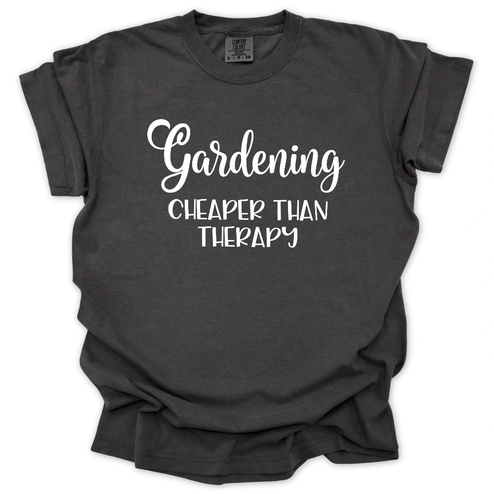 Garden Therapy T Shirt Gift For Gardener