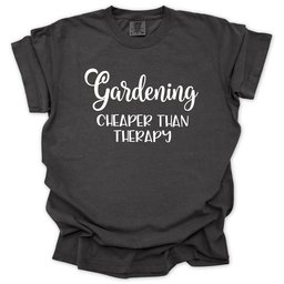 Garden Therapy T Shirt Gift For Gardener