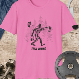 Bigfoot Weightlifting T Shirt Gift For Fitness Lover