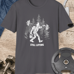 Bigfoot Weightlifting T Shirt Gift For Fitness Lover