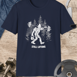 Bigfoot Weightlifting T Shirt Gift For Fitness Lover
