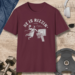 He Is Rizzin Basketball T Shirt Gift For Fitness Lover