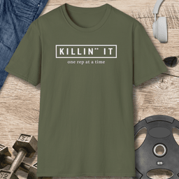 Killin IT T Shirt Gift For Fitness Lover