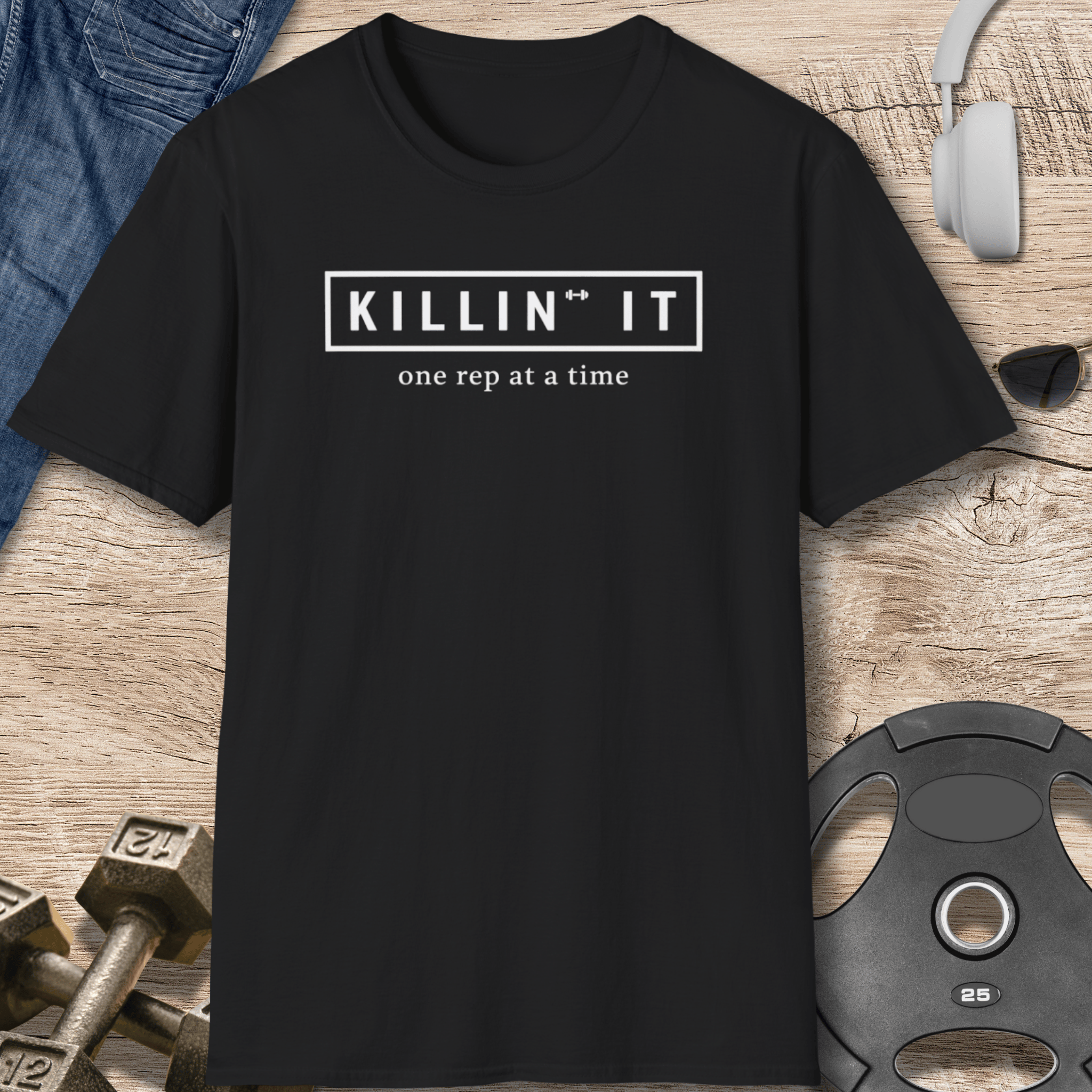 Killin IT T Shirt Gift For Fitness Lover