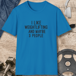 I Like Weightlifting T Shirt Gift For Fitness Lover