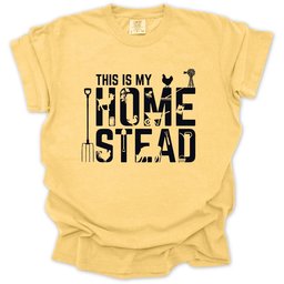 This Is My Homestead T Shirt Gift For Gardener