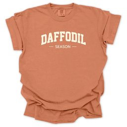 Daffodil Season T Shirt Gift For Gardener
