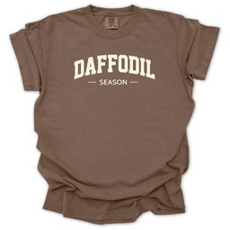 Daffodil Season T Shirt Gift For Gardener