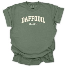 Daffodil Season T Shirt Gift For Gardener
