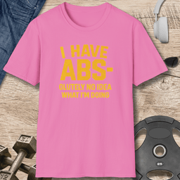 I Have Abs T Shirt Gift For Fitness Lover